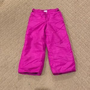 Girls Size 6 Snowpants, excellent used condition.